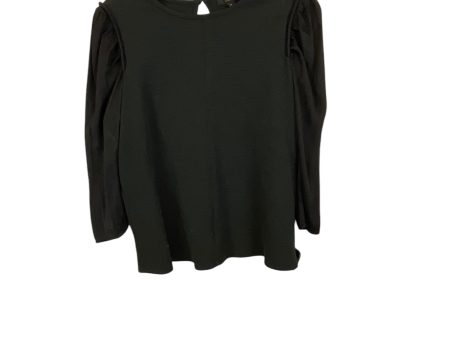 Top Long Sleeve By Current Air In Black, Size: Xs Cheap