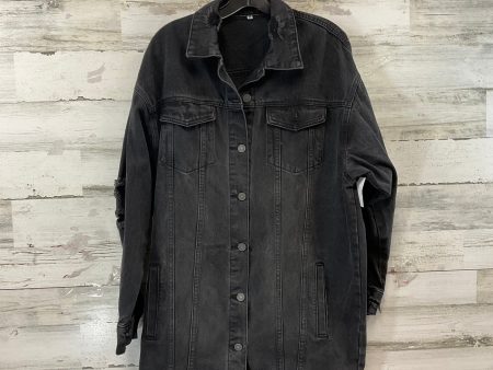 Jacket Denim By Cme In Black Denim, Size: M For Discount