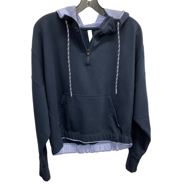 Athletic Sweatshirt Hoodie By Athleta In Navy, Size: S Supply