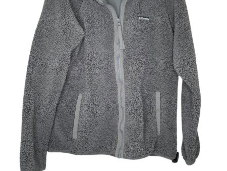 Jacket Faux Fur & Sherpa By Columbia In Grey, Size: L on Sale