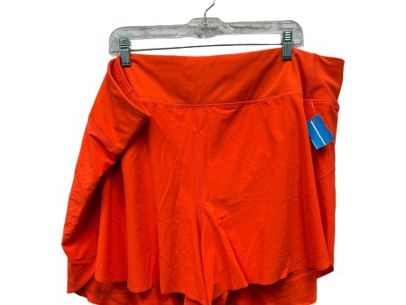 Athletic Shorts By Athleta In Orange, Size:3X Hot on Sale