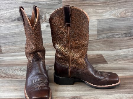 Boots Western By Ariat In Brown, Size: 7 For Sale