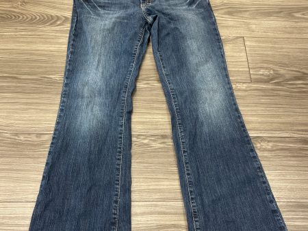 Jeans Boot Cut By American Eagle In Blue, Size: 12 Supply