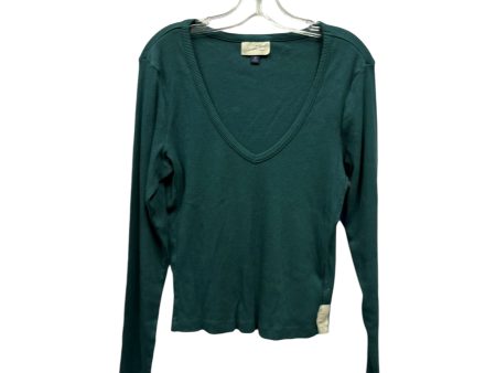 Top Ls By Universal Thread In Green, Size:M Online Hot Sale