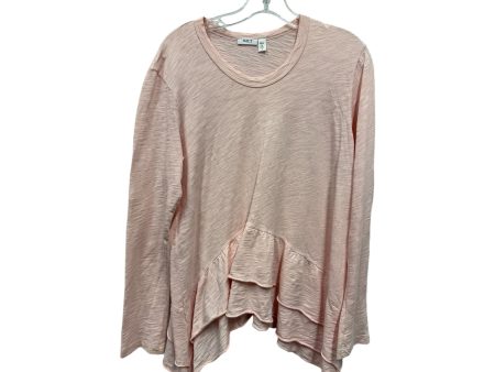 Top Ls By Wilt In Pink, Size:S Fashion