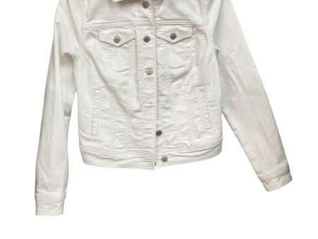 Jacket Denim By Old Navy In White, Size: M Supply