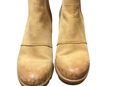 Boots Ankle Heels By Sorel In Tan, Size: 8 Supply