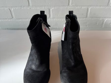 Boots Ankle Heels By Franco Sarto In Black, Size: 7.5 Discount