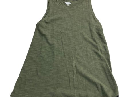 Top Sleeveless By Old Navy In Green, Size: Xs Sale