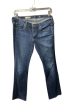 Jeans Boot Cut By Adriano Goldschmied In Blue Denim, Size: 29 Discount