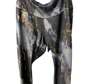 Athletic Leggings By Old Navy In Black & Gold, Size: Xxl For Discount