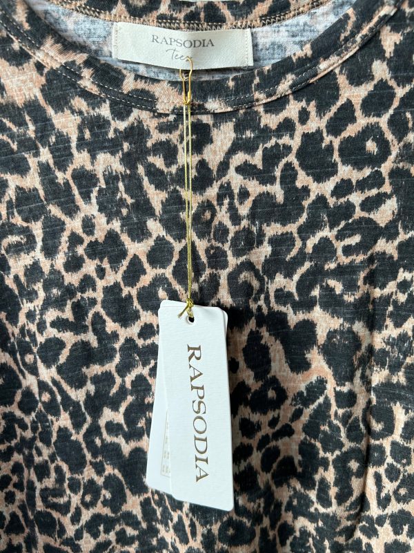 Top Long Sleeve By rapsodia In Animal Print, Size: Xl Supply