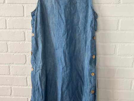 Dress Casual Short By Universal Thread In Blue Denim, Size: Xs Online