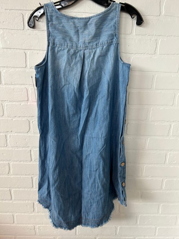 Dress Casual Short By Universal Thread In Blue Denim, Size: Xs Online