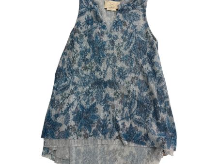 Top Sleeveless By Anthropologie In Blue, Size: Xs Fashion