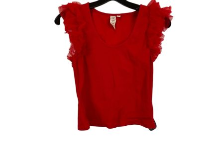 Top Sleeveless By Dolan Left Coast In Red, Size: S Discount