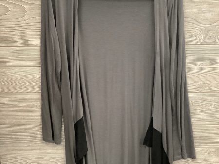 Cardigan By Clothes Mentor In Grey, Size: 1x Hot on Sale