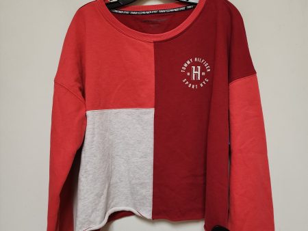 Sweatshirt Crewneck By Tommy Hilfiger In Red, Size: Xl Online Sale