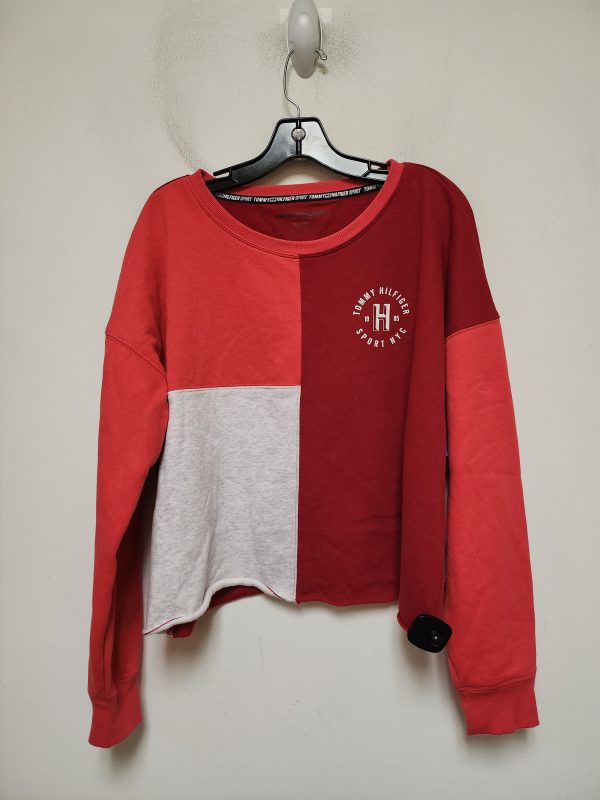 Sweatshirt Crewneck By Tommy Hilfiger In Red, Size: Xl Online Sale