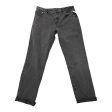 Jeans Boyfriend By Gap In Black Denim, Size: 8l For Sale