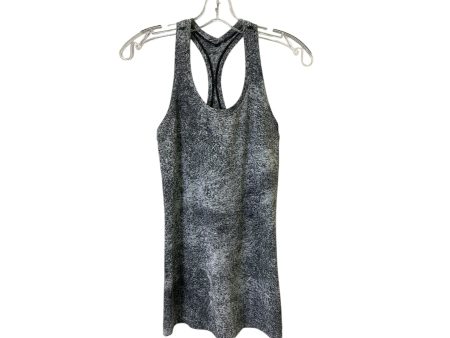 Athletic Tank Top By Lululemon In Grey, Size:S Sale