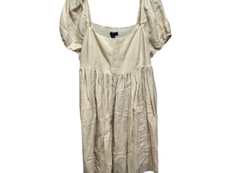 Dress Casual Short By J. Crew In Cream, Size: 16 Sale