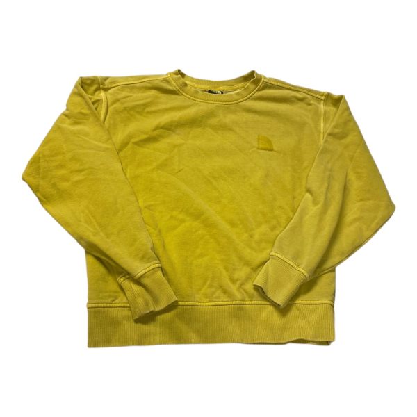 Athletic Sweatshirt Crewneck By The North Face In Yellow, Size: S For Discount