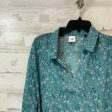 Top Long Sleeve By Cabi In Green, Size: M Online Sale