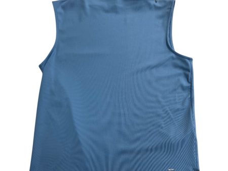 Top Sleeveless By Calvin Klein In Blue, Size: Xs Sale