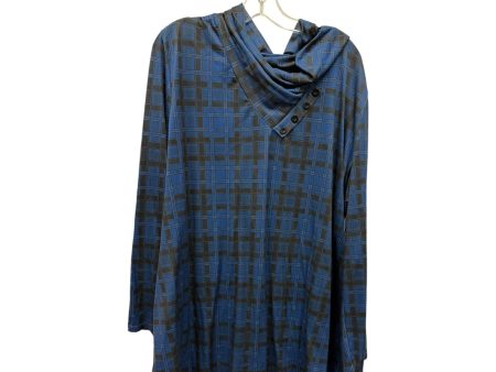 Top Ls By Lily In Blue, Size:4X Online