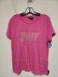 Top Short Sleeve Basic By Dkny In Pink, Size: L Hot on Sale