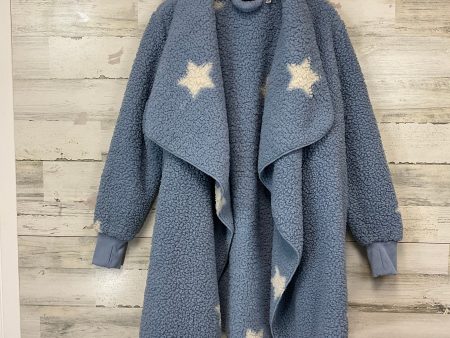 Jacket Fleece By Bumbebella  In Blue, Size: Mp on Sale