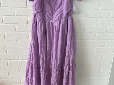 Dress Casual Maxi By Universal Thread In Purple, Size: L Online