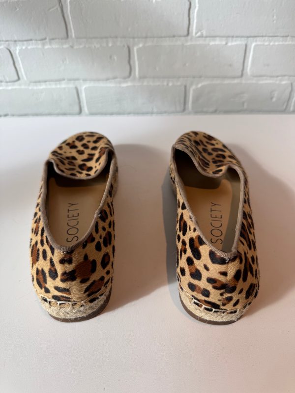 Shoes Flats By Sole Society In Animal Print, Size: 8 Online Sale