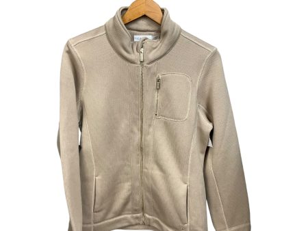 Jacket Fleece By Calvin Klein In Tan, Size: M Cheap