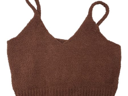 Top Sleeveless By Fashion Nova In Brown, Size: 3x on Sale