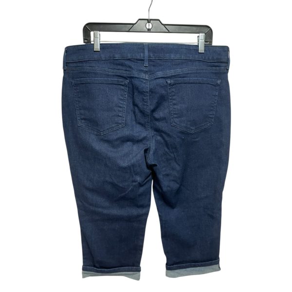 Jeans Cropped By Not Your Daughters Jeans In Blue, Size: 16 Online now