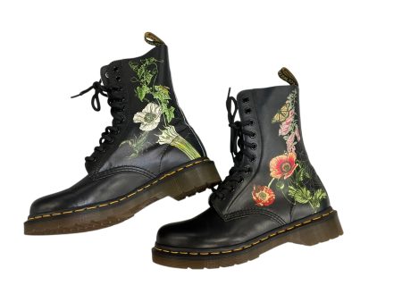 Boots Combat By Dr Martens In Black, Size: 7 Sale