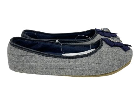 Shoes Flats By Loft In Blue & Grey, Size: 7 Online