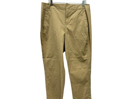 PANTS CROPPED by A NEW DAY In TAN, Size: 16 Supply