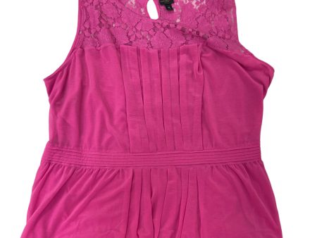 Top Sleeveless By Worthington In Pink, Size: 0 Online Hot Sale