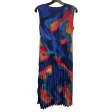 Dress Casual Midi By Nicole Miller In Blue, Size: S Supply