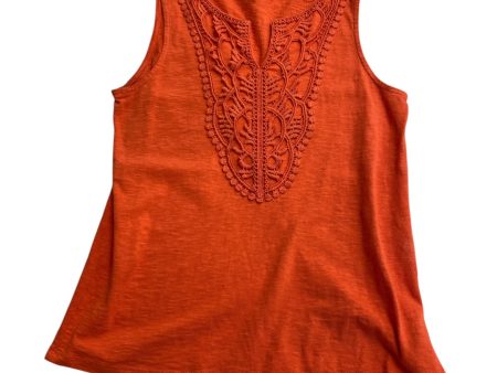 Top Sleeveless By Talbots In Orange, Size: Petite Online Sale