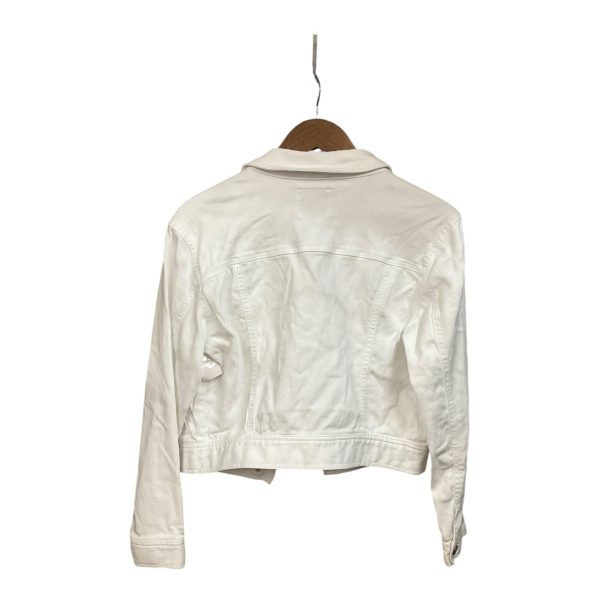 Jacket Denim By Celebrity Pink In White, Size: M Supply