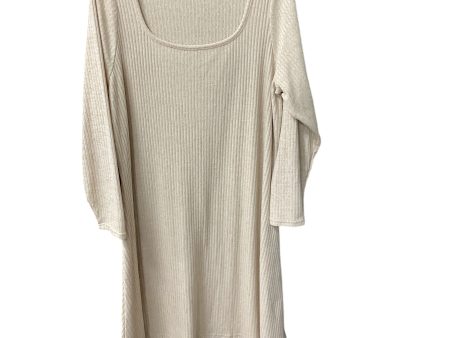 Dress Sweater By Old Navy In Tan, Size: 2x Supply