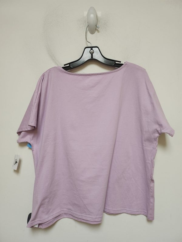 Top Short Sleeve Basic By Walt Disney In Purple, Size: L Supply