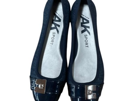 Shoes Flats By Anne Klein In Navy, Size: 6.5 For Cheap