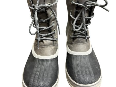 Boots Snow By Sorel In Grey, Size: 11 Cheap