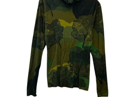 Top Long Sleeve Designer By Soeur In Black & Green, Size: S on Sale