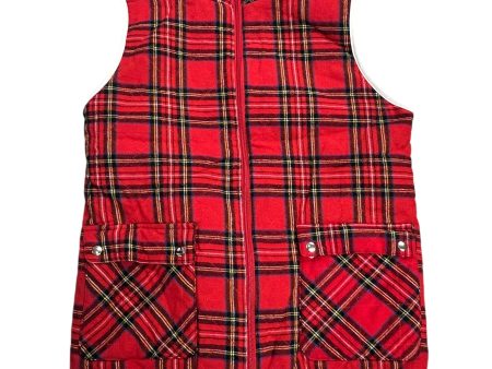 Vest Other By Filly Flair In Red & White, Size: M on Sale